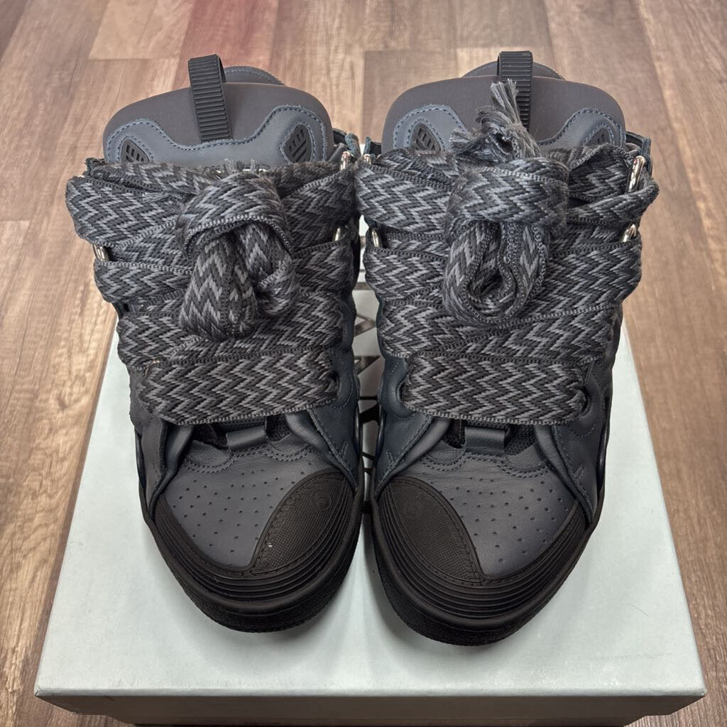 Lanvin Curb Black Navy Blue