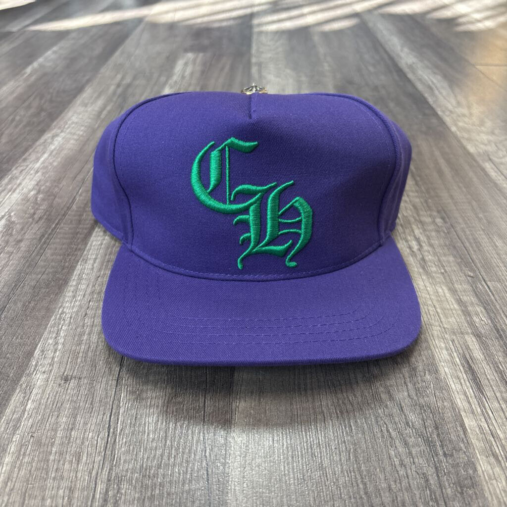 Chrome Hearts Purple Green Hat (OS)