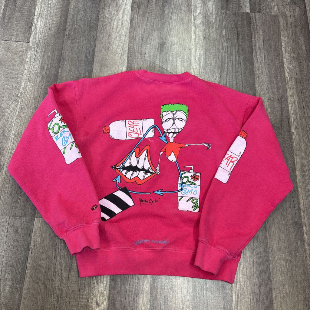 Chrome Hearts Matty Boy Crewneck Pink