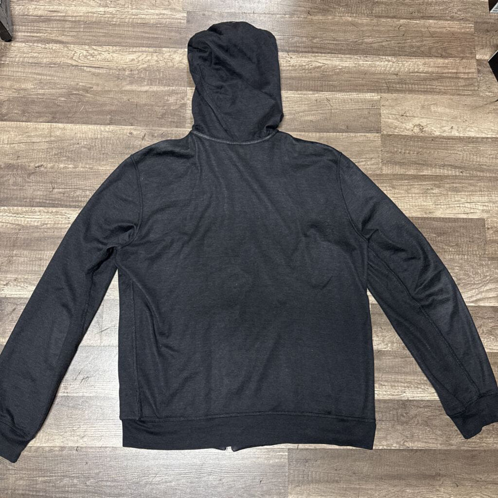 LV Louis Vuitton Hoodie Grey Embroidered (NEW)