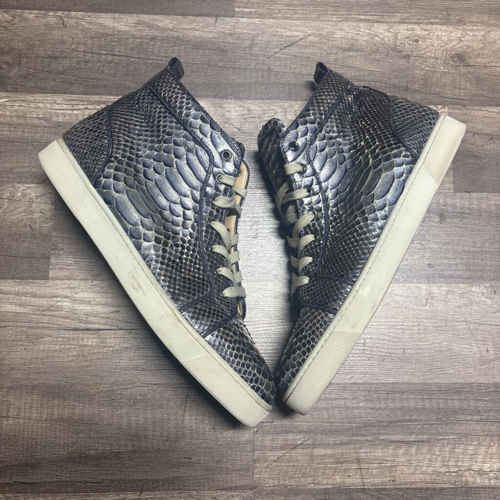Christian Louboutin Grey Snake