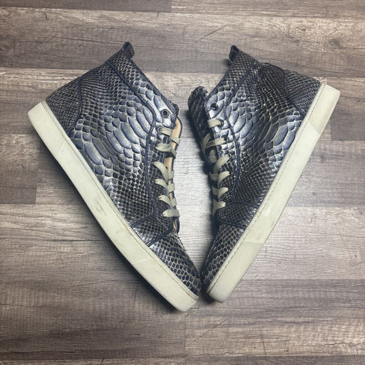 Christian Louboutin Grey Snake