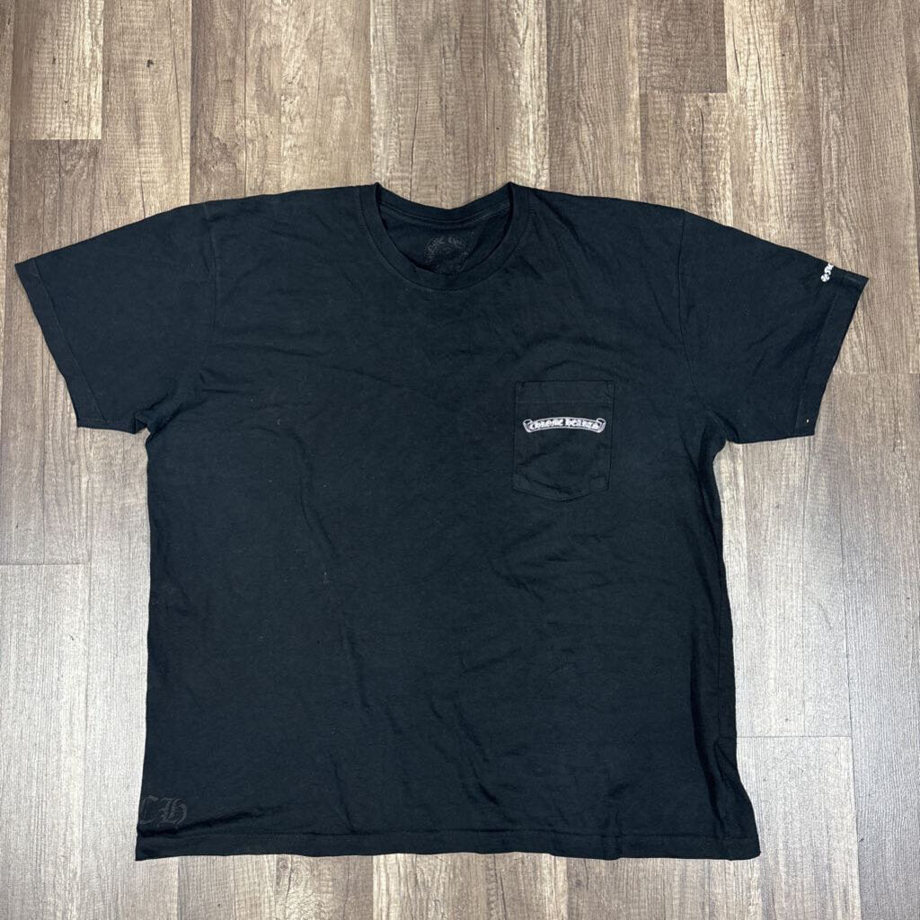 Chrome Hearts Scroll T-shirt Black