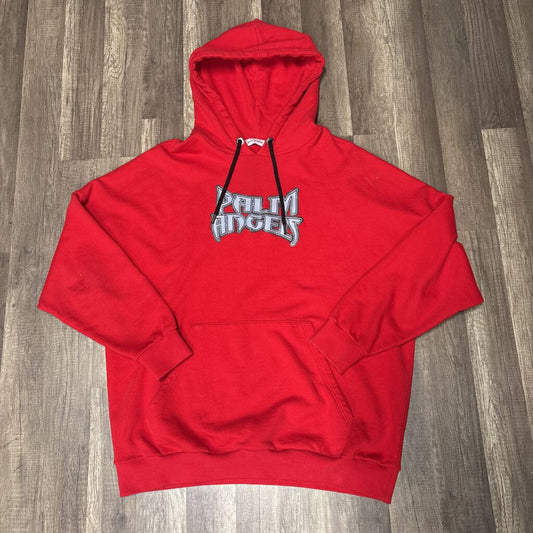 Palm Angels Red Hoodie