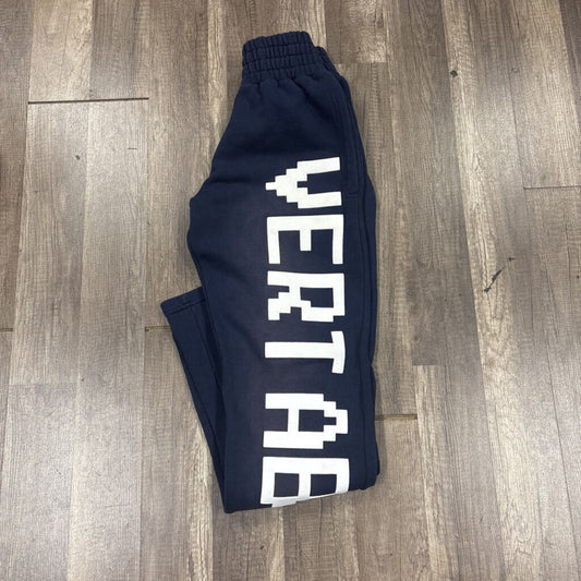 Blue Vertabrae Sweatpants