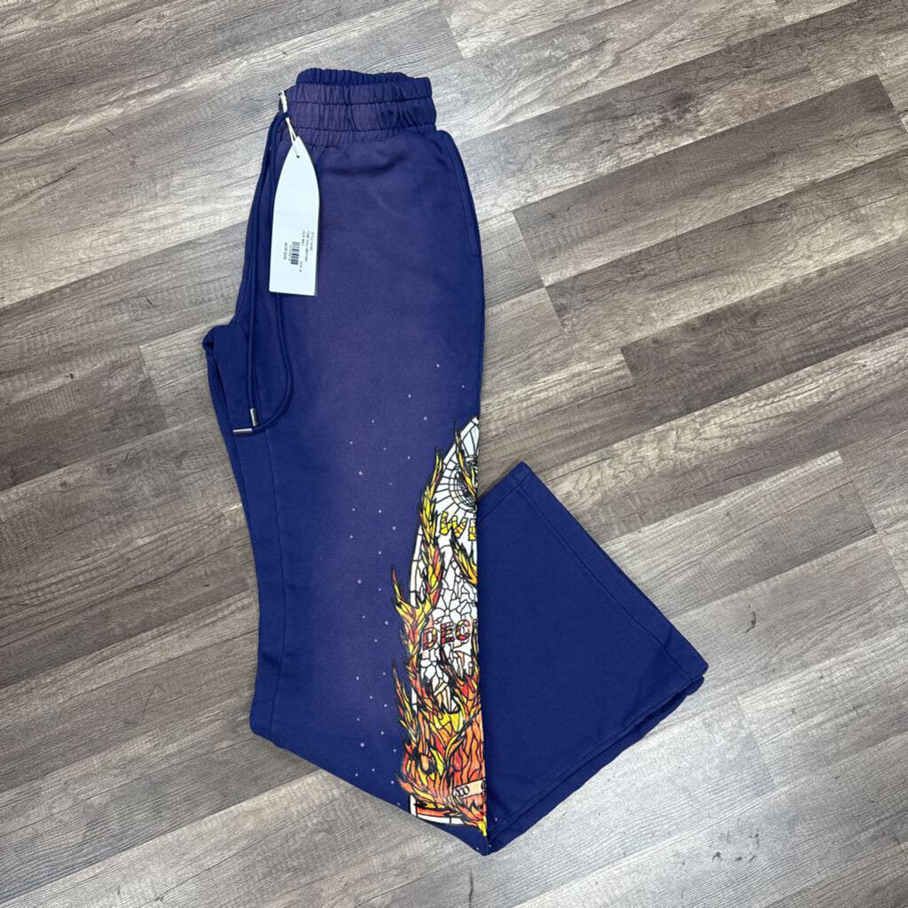 Who Decide War Sweatpants Blue