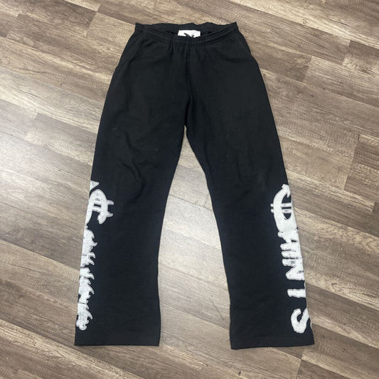 Saints flare sweatpants black