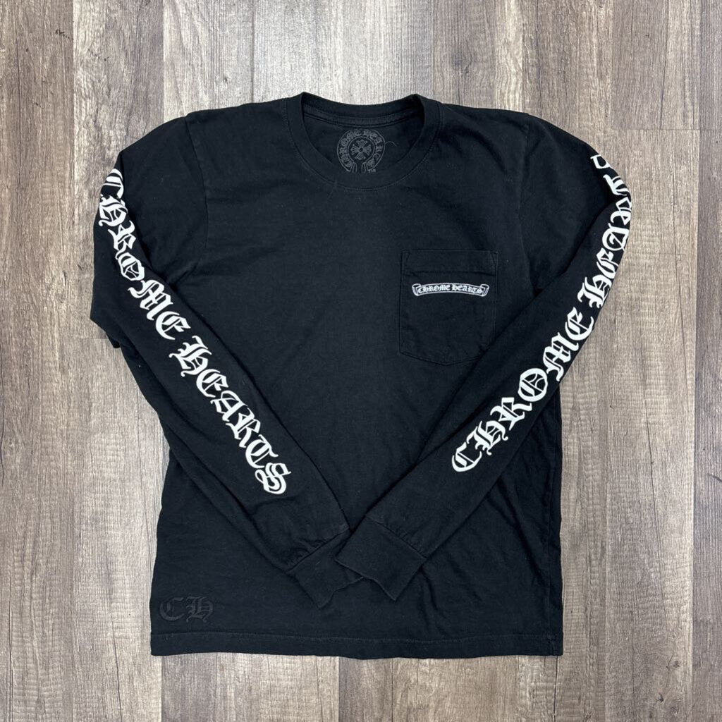 Chrome hearts long sleeve pocket logo