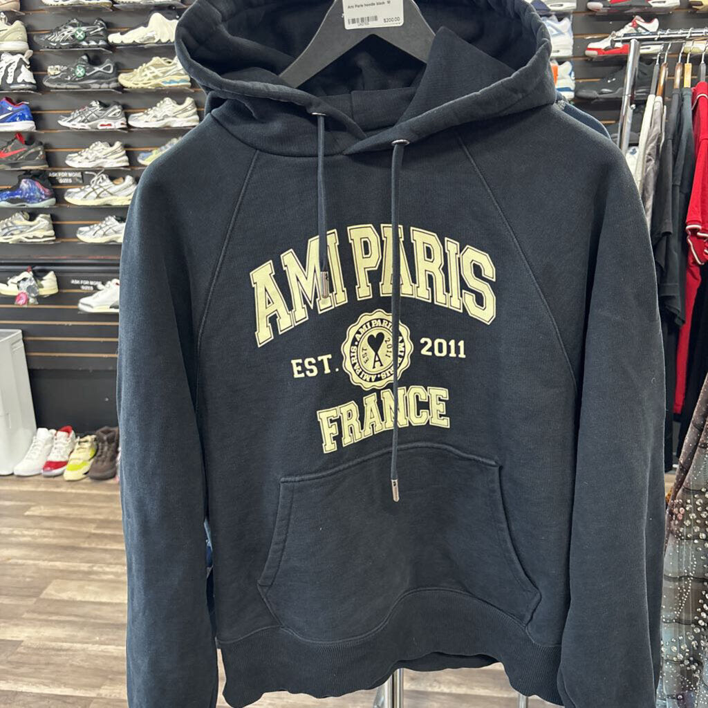 Ami Paris hoodie black
