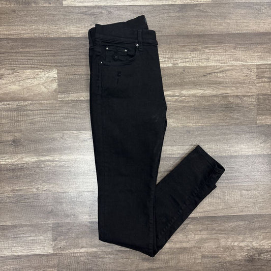 Amiri Jean Black Plain