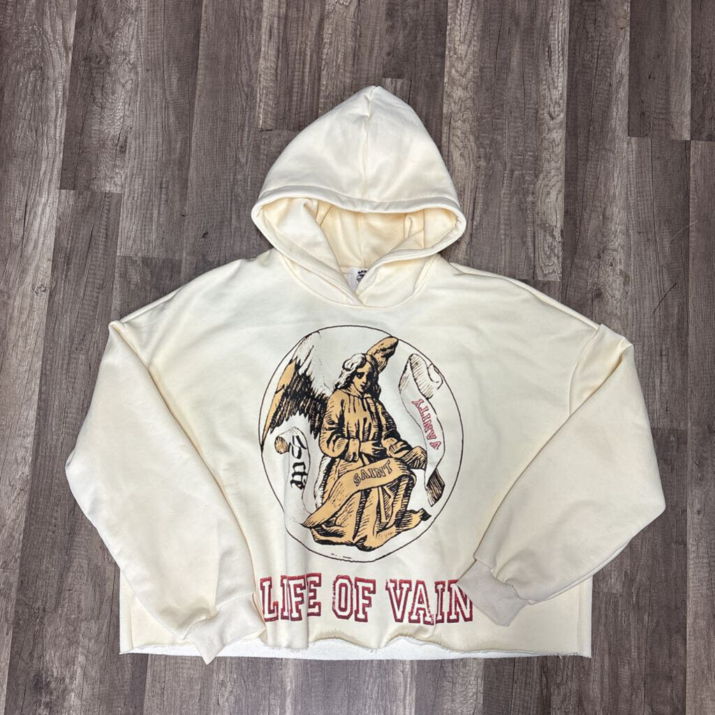 Saint vanity life of vain hoodie tan