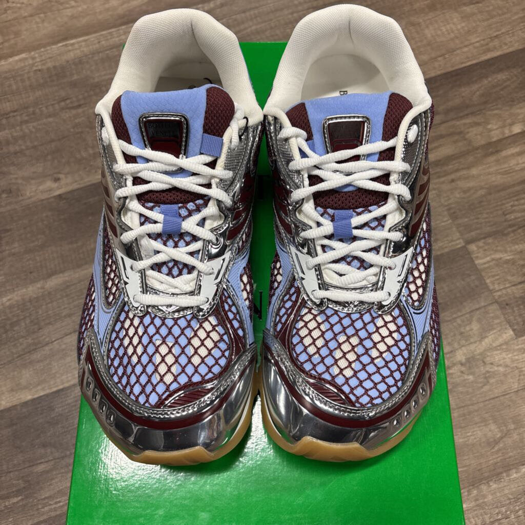 Bottega Veneta Blue and Burgundy Orbit