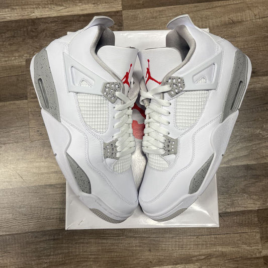 Jordan 4 White Fire Red