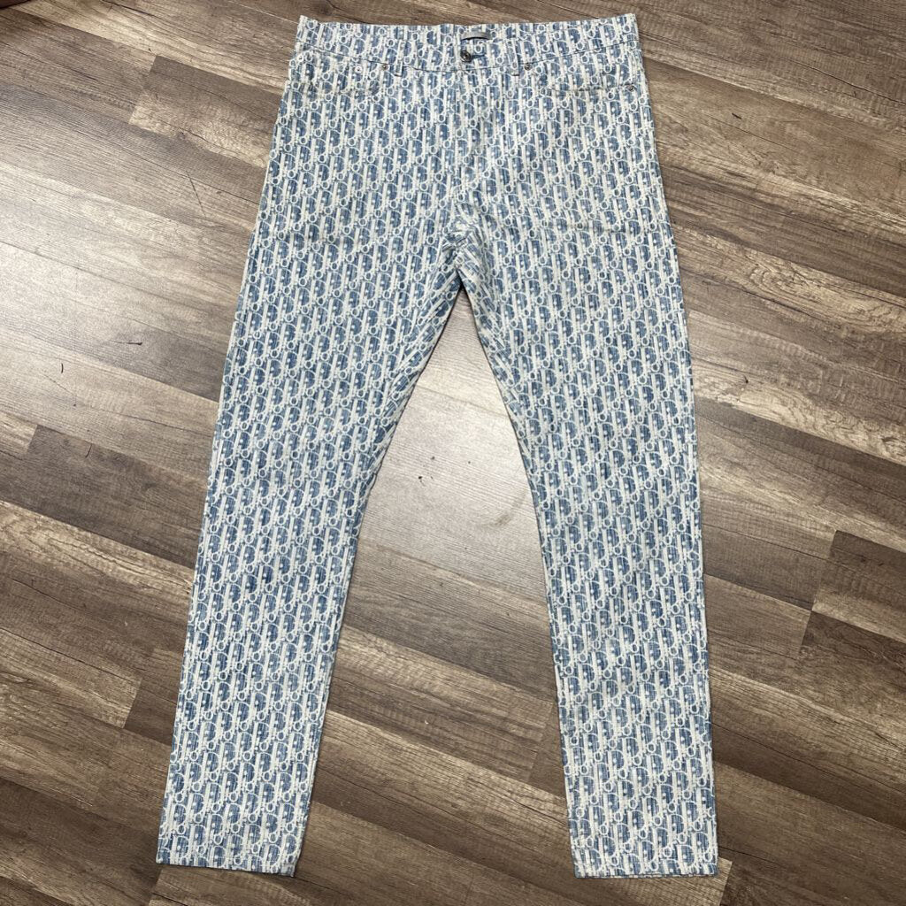 Dior Oblique Denim Light Blue