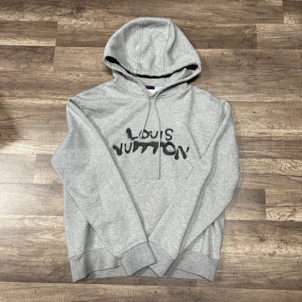Louis Vuitton Grey Working Man Hoodie