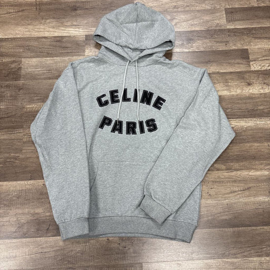 Celine Paris Hoodie Grey