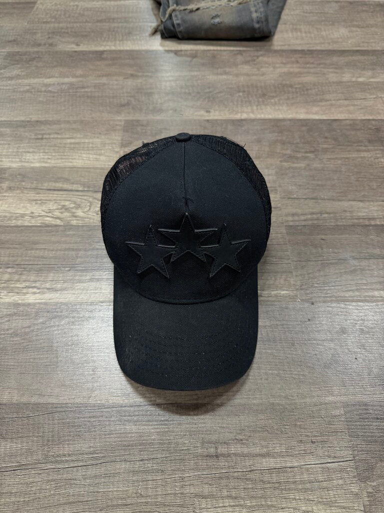Amiri triple star trucker triple black