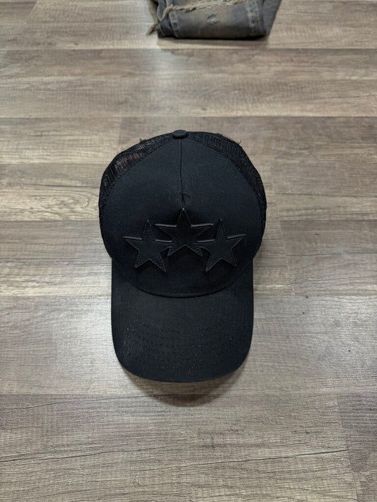 Amiri triple star trucker triple black