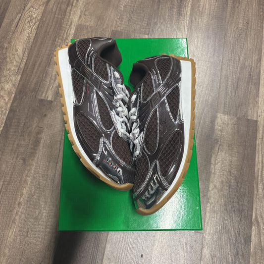 Bottega Veneta brown silver