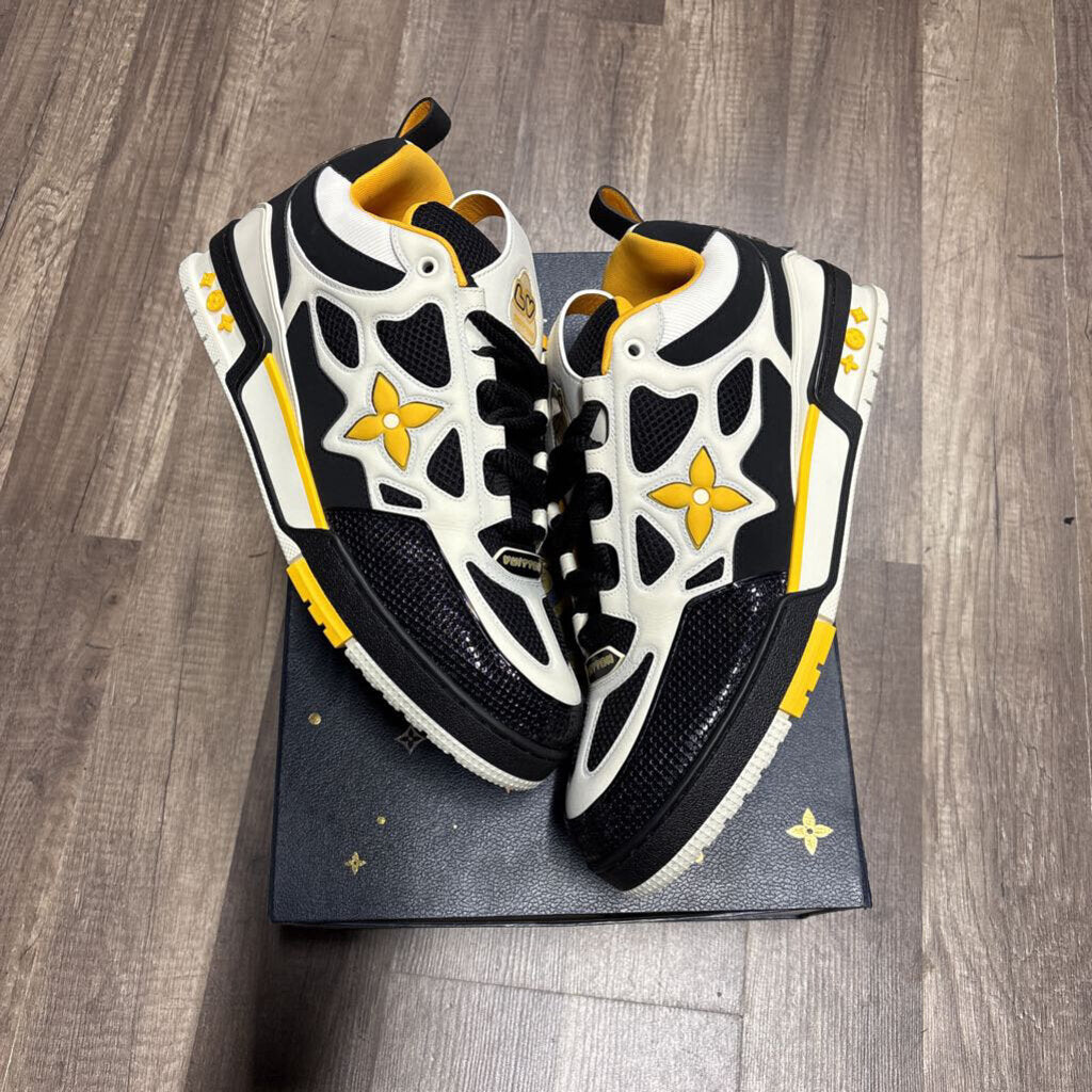 LV Louis vuittion skate yellow black