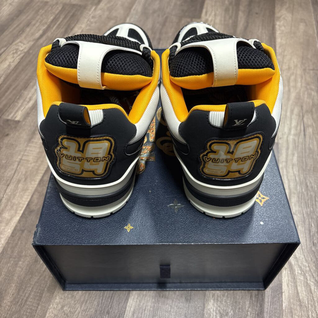 LV Louis vuittion skate yellow black