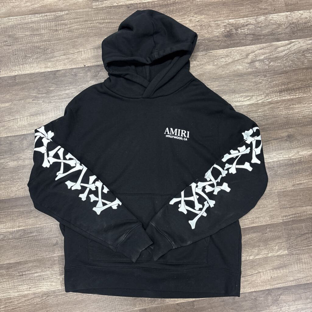 Amiri Crossbone Hoodie Black
