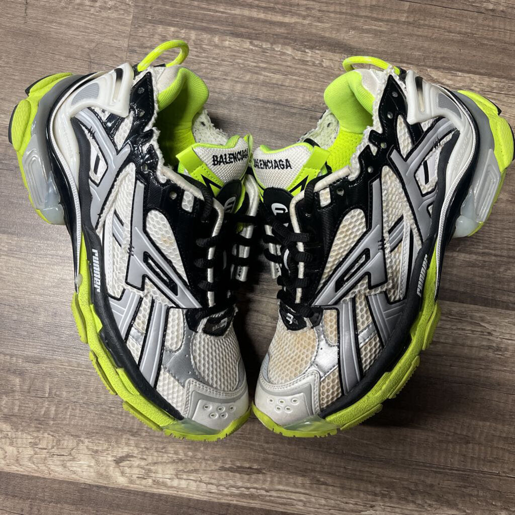 Balenciaga Runner Track White Fluo Yellow