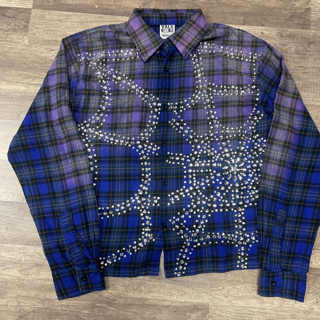 Vale Sparkle Flannel Purple