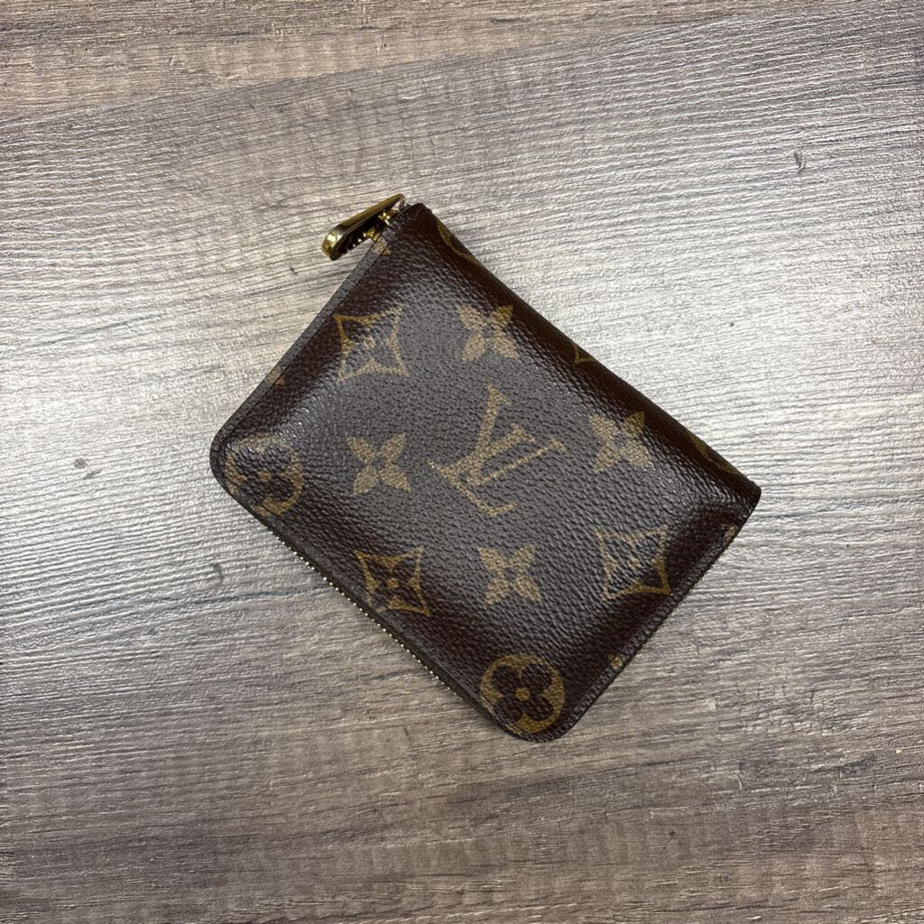 LV Louis Vuitton Zippy Wallet Brown