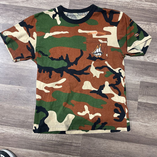 Chrome Hearts Camo Shirt Caution