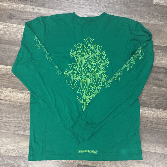 Chrome Hearts Long sleeve Crosses Green