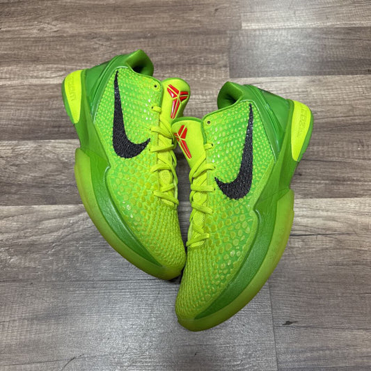 nike Kobe 6 grinch NO BOX