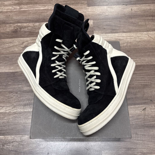 Rick Owens geobasket suede