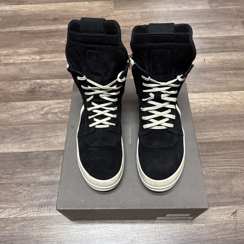 Rick Owens geobasket suede