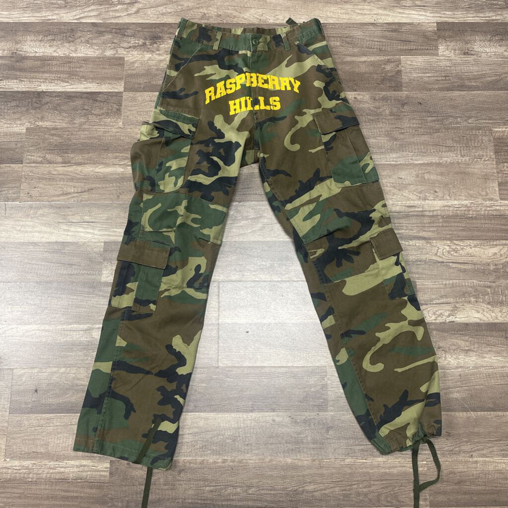 Raspberry Hills Camo Cargo Pants