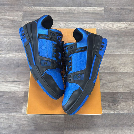 Louis Vuitton Trainer Black Blue (No Box)