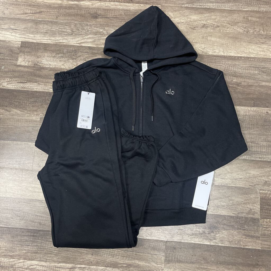 Alo Zip Set Black