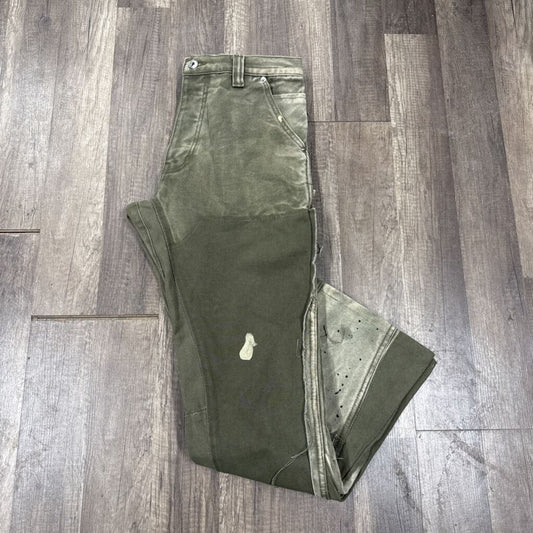 Galler Dept Jeans Green Flare