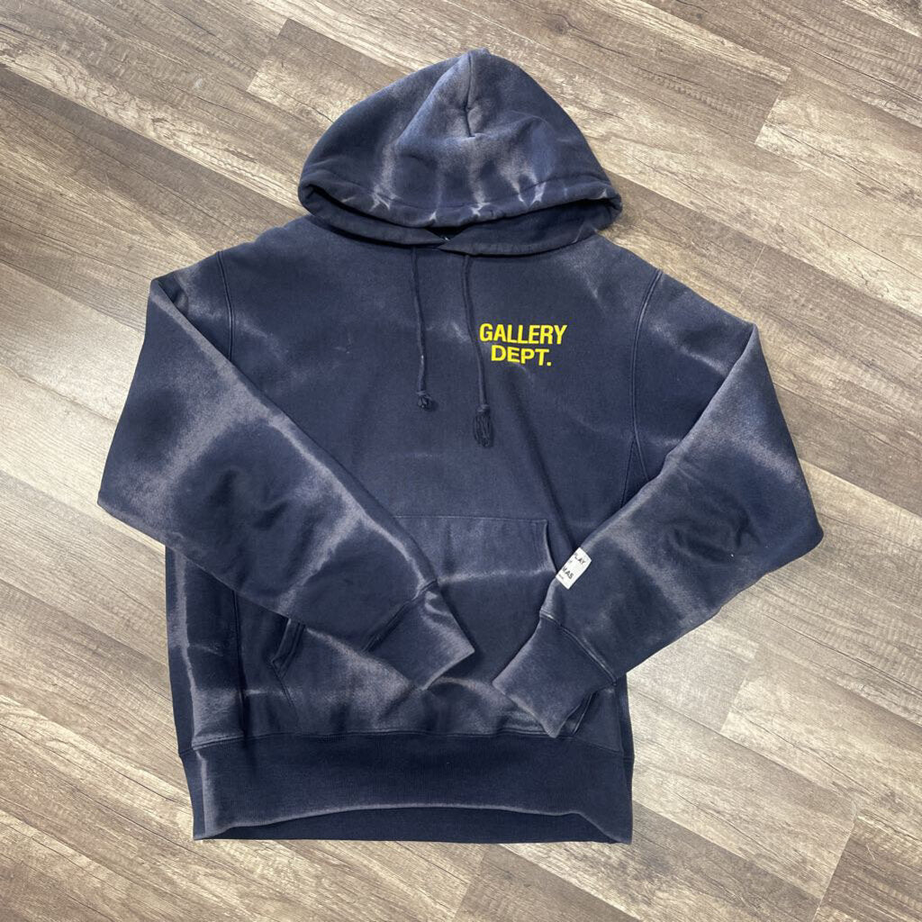 Gallery Dept Hoodie Tie Dye Blue