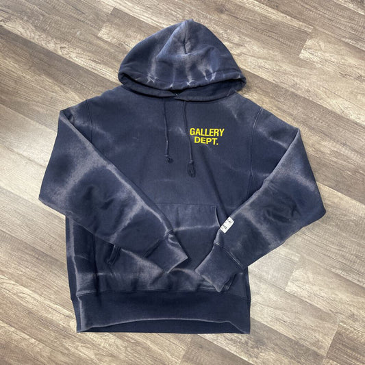 Gallery Dept Hoodie Tie Dye Blue