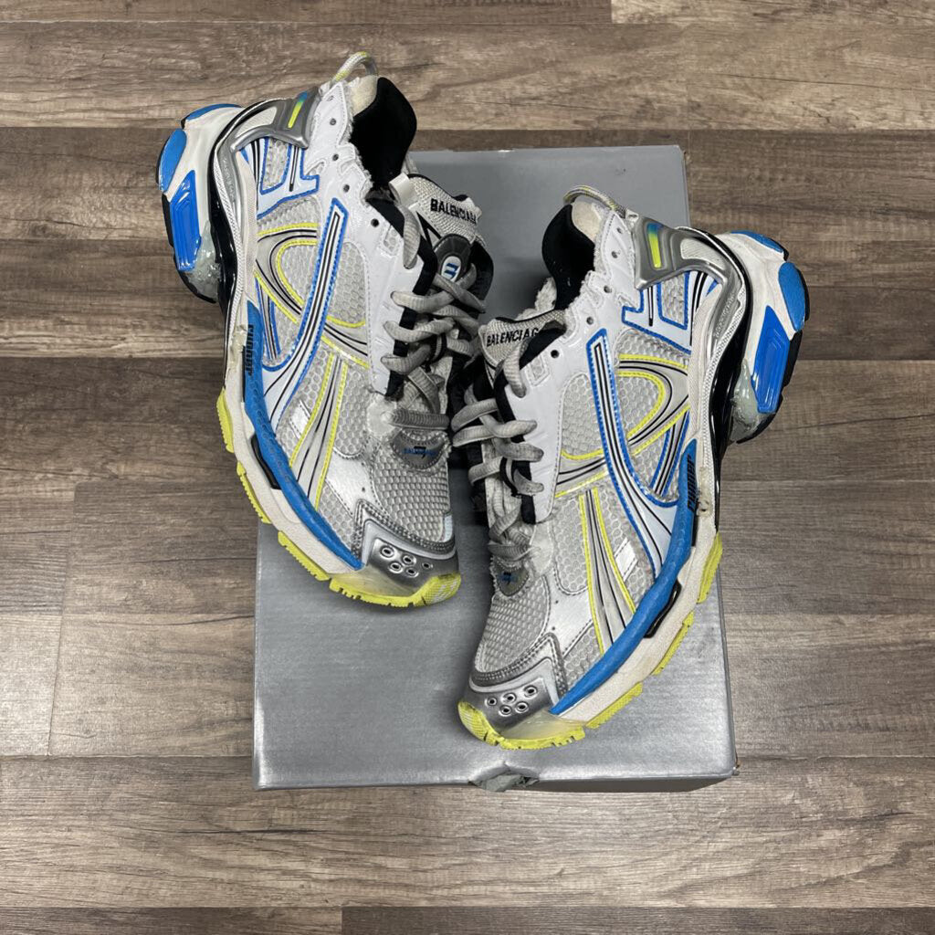 Balenciaga Track Runner White/Blue/Yellow
