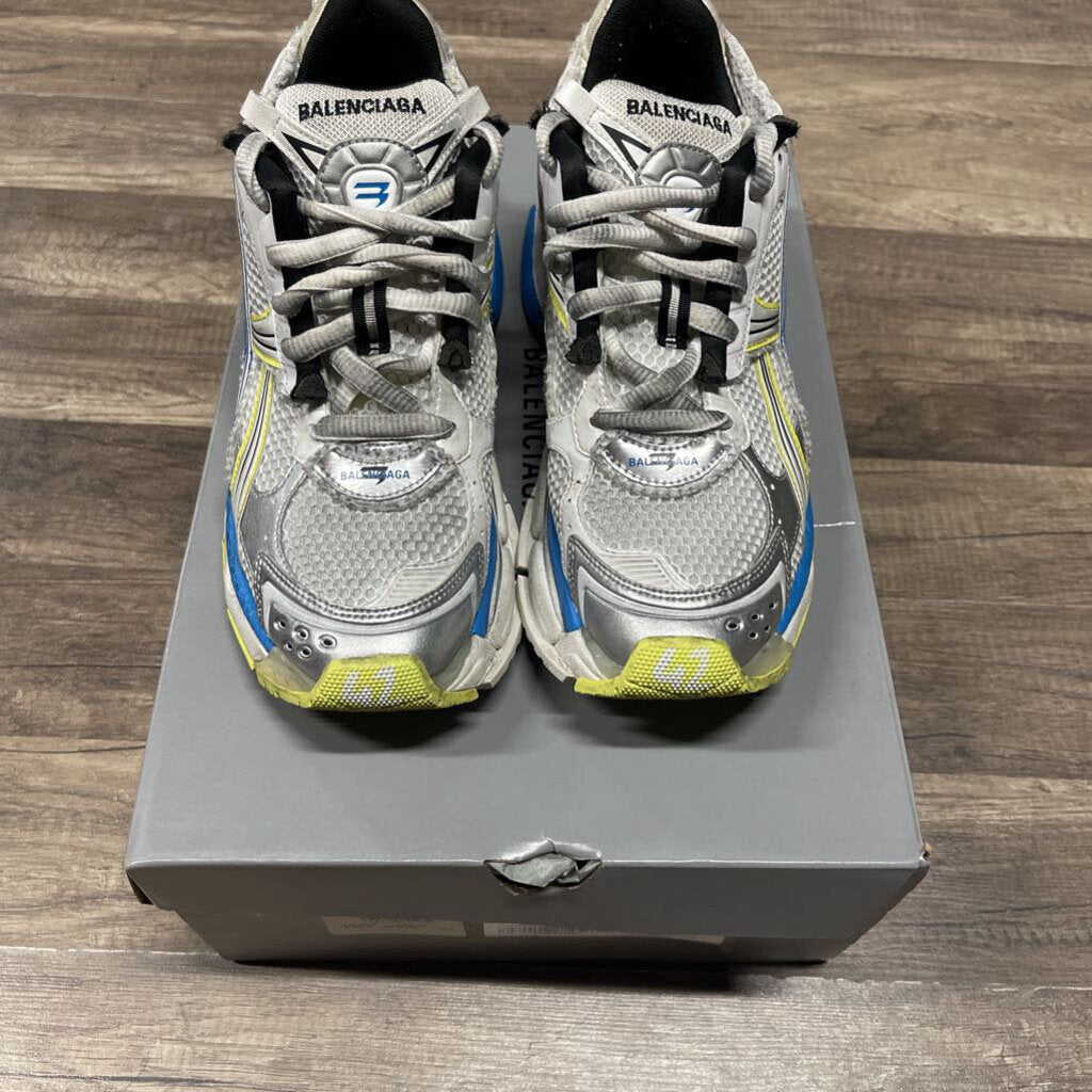 Balenciaga Track Runner White/Blue/Yellow