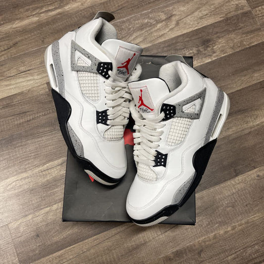 Jordan 4 White Cement