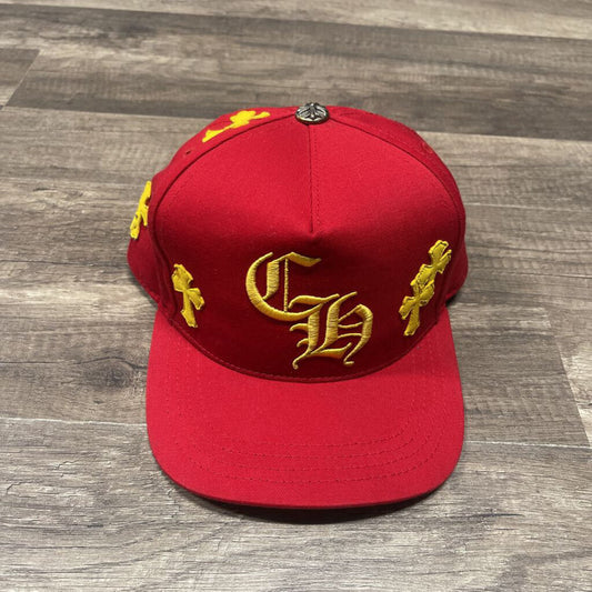 Chrome Hearts Hat Red Yellow Patch
