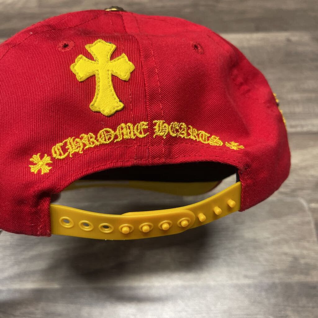 Chrome Hearts Hat Red Yellow Patch