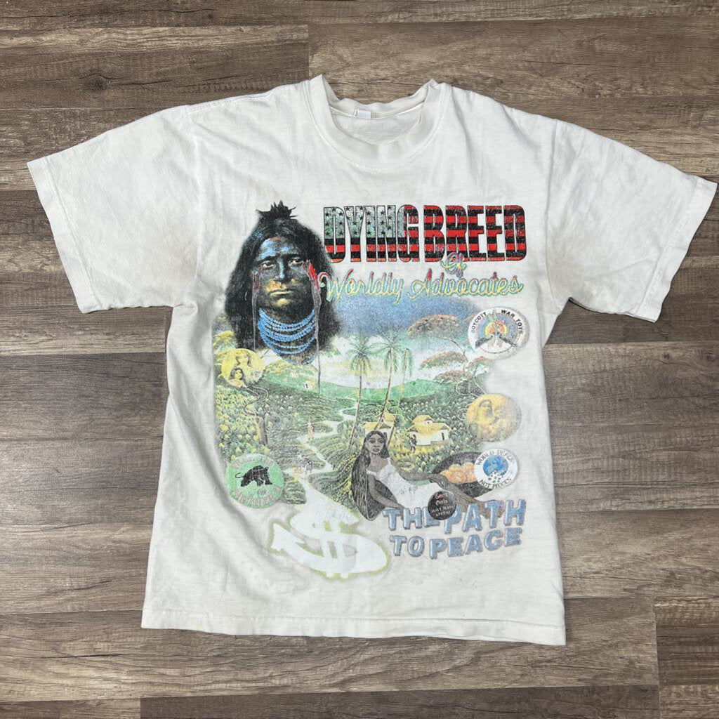 Saints Shirt Native Dying Breed White