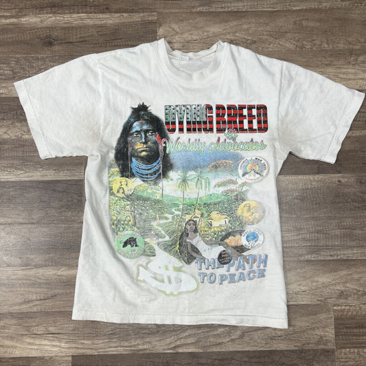 Saints Shirt Native Dying Breed White