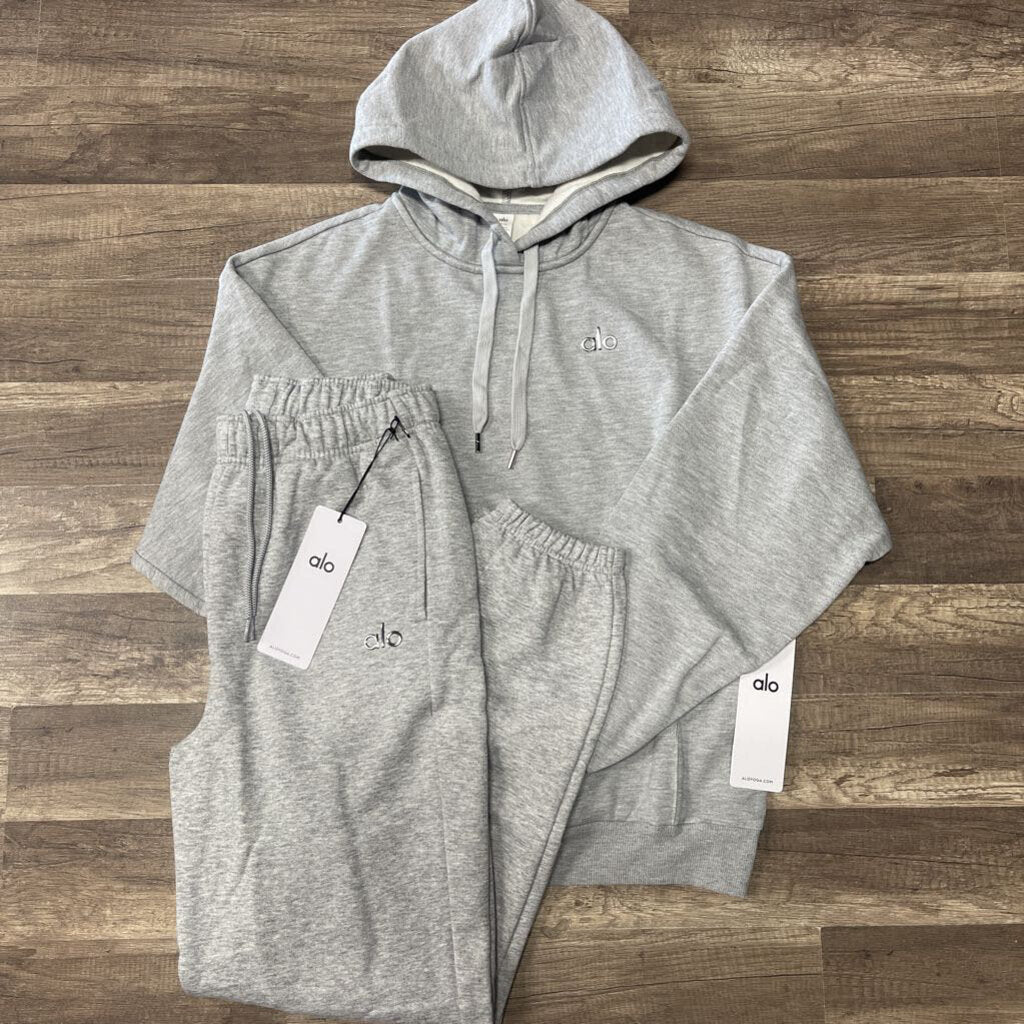 Alo Set Pullover Grey
