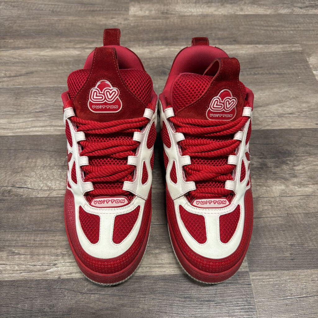 Louis Vuitton Skate Red White