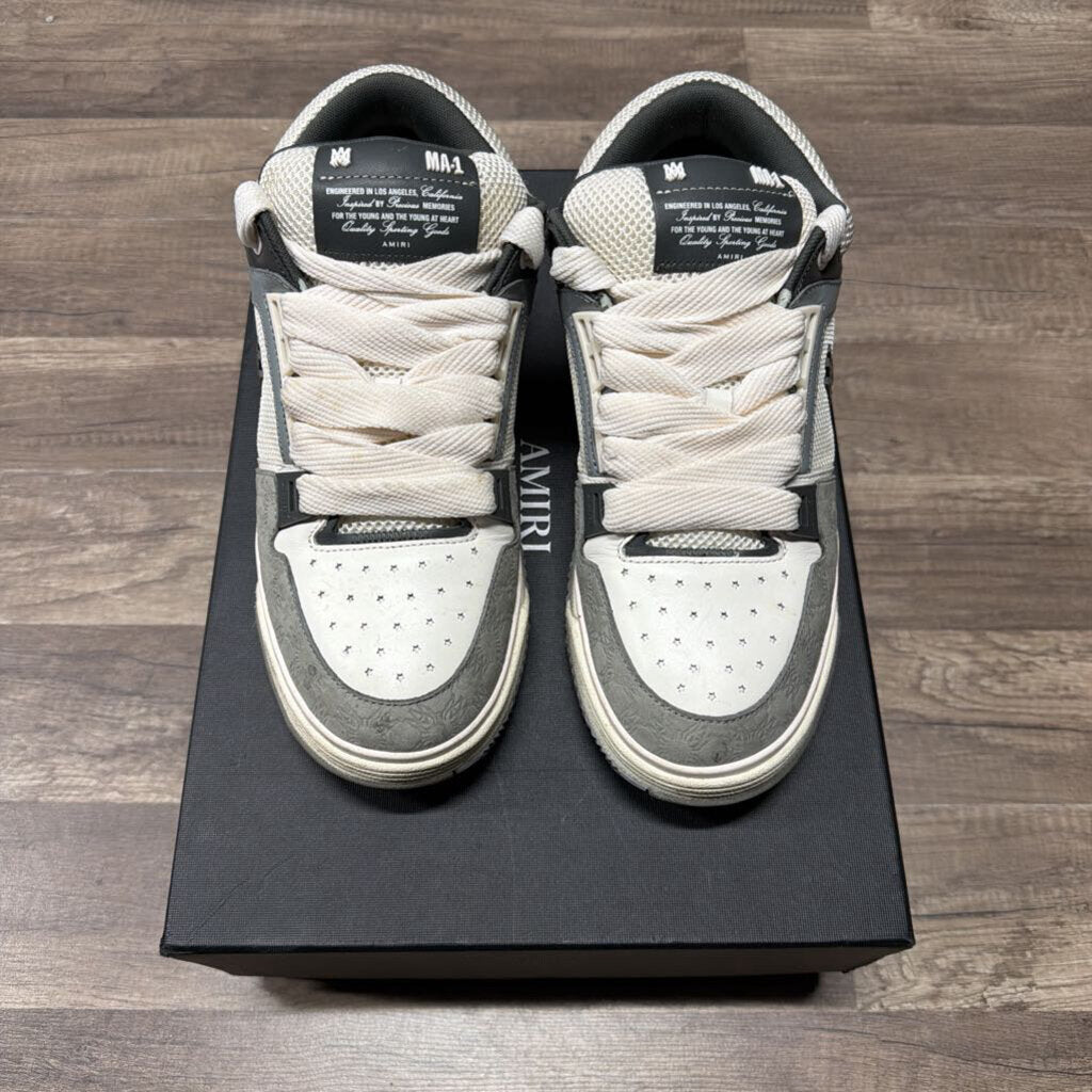 Amiri MA 1 Grey Monogram